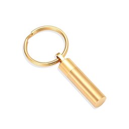 As-sleutelhanger Dieren Buisje Goud