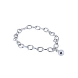 Zilveren Asbedel Armband