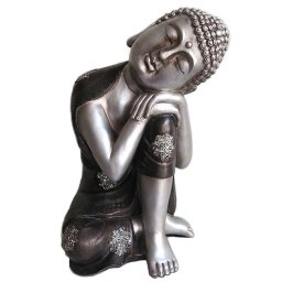 XL Boeddha Dierenurn Slapende Indonesische Buddha (4.2 liter)