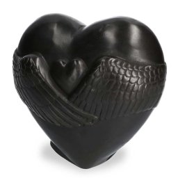 Grote Bronzen Dierenurn Gevleugeld Hart (3 liter)