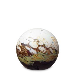Kleine Kristalglazen Bal Dieren Urn Elan Elegance (0.5 liter)