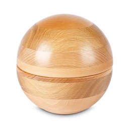 Grote Eiken Bol Dierenurn Naturel (3 liter)