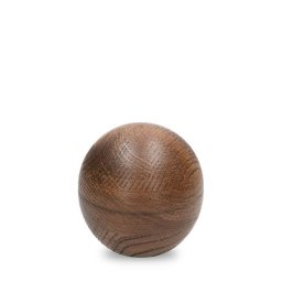 Kleine Eiken Bol Dierenurn Donker Geolied (0.4 liter)
