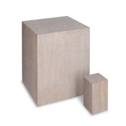 Grote Eikenhouten Dierenurn Ceruse Fineer (3 liter)