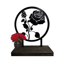 Staand Gedenkaltaar Rozentak (28 cm.)