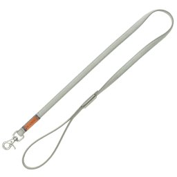 Trixie BE NORDIC Leren Hondenlijn, Lichtgrijs M-L 100cm lang 20mm breed
