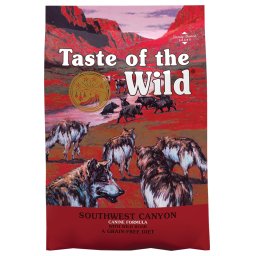 12,2kg Southwest Canyon Canine Taste of the Wild Hondenvoer