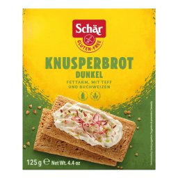 Schar Knapperige Crackers Donker Glutenvrij