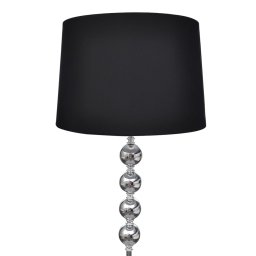 vidaXL Vloerlamp Eleganza zwart