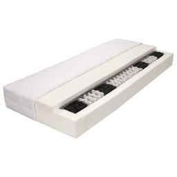 vidaXL Matras 7 Zone 20 cm pocketvering H2 80x200 cm