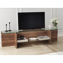 Tv-meubel CAPELLA 158 cm walnoot