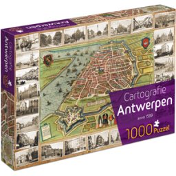 Antwerpen Cartografie Puzzel (1000 stukjes)