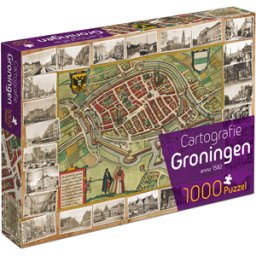 Groningen Cartografie Puzzel (1000 stukjes)