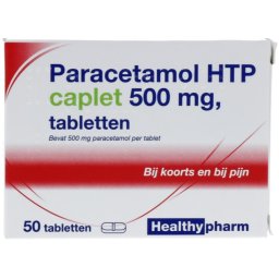 Healthypharm Paracetamol 500mg Caplet 50st
