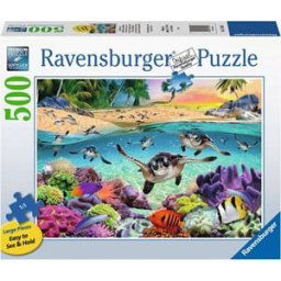 Baby Zeeschildpadden Puzzel (500 XL stukjes)