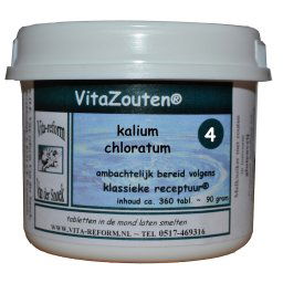 Vitazouten Nr. 4 Kalium Chloratum Muriaticum 360st