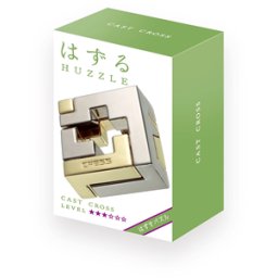 Huzzle Cast Puzzle - Cross (level 3)