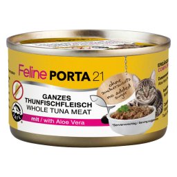 24x90g Feline Tonijn met Aloe (graanvrij) Porta 21 Kattenvoer