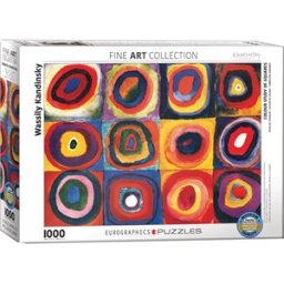 Colour Study of Squares - Wassily Kandinsky Puzzel (1000 stukjes)