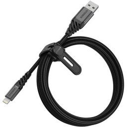 Otterbox Premium Lightning Naar USB-A Kabel 2 Meter Zwart