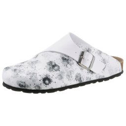 CITY WALK Clogs met "verfvlekken"