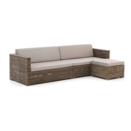 + 15% kassakorting | ROUGH-C chaise longue loungeset 3-delig - Laagste prijsgarantie!