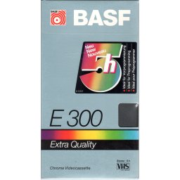 BASF VHS videoband E300 Extra Quality (5 uur)