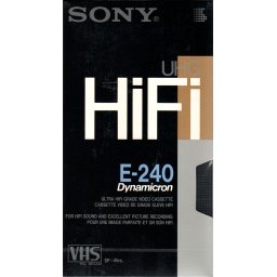 Sony VHS videoband UHG HiFi 240 (4 uur)