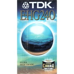 TDK VHS videoband HG240 4-uurs E240 (1 band) High Grade