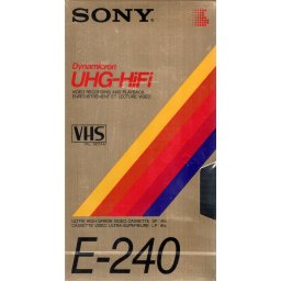 Sony VHS videoband UHG HiFi 240 (4 uur)