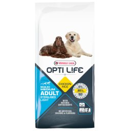 12,5kg Adult Light Medium & Maxi Opti Life Hondenvoer
