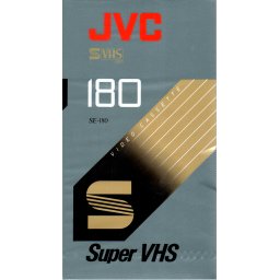 JVC S-VHS videoband Super VHS SE-180 (3 uur)