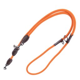 Hondenriem Nomad Tales Spirit in de kleur tangerine - 200 cm lang, Ø 10 mm