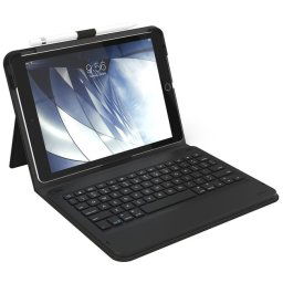 ZAGG Messenger Folio IPad 2021 / 2020 / 2019 10,2 Inch Toetsenbord Hoes Zwart