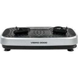 Christopeit Sport® Trilplaat Vibro 3000 met transportwielen en uittrekbare handgreep