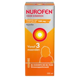 Nurofen Kinderen Suspensie Suikervrij Vanaf 3 Maanden