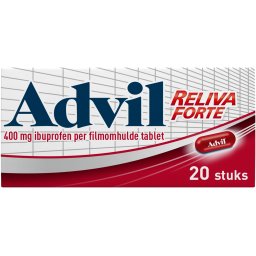 Advil Reliva Forte Oval Tabs 400 mg - voor pijn en koorts