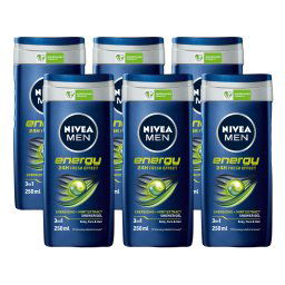 Nivea Men Energy Shower Gel Voordeelverpakking
