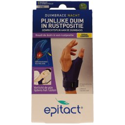 Epitact Duimbrace Nacht Links Maat L