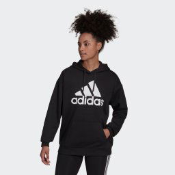 adidas Sportswear Hoodie ESSENTIALS LOGO BOYFRIEND FLEECE-HOODY