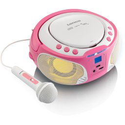 Lenco Boombox SCD-650BU cd-radio m. Mp3, USB, lichteffect, micro