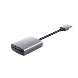 Trust Dalyx Fast Aluminium USB Cardreader Desktop accessoire Grijs