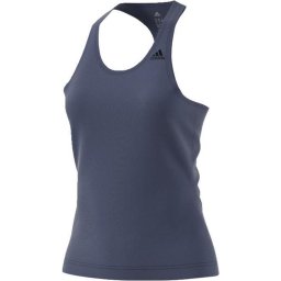 adidas - Maat S - Tank Solid Tanktop Dames - Noble Indigo