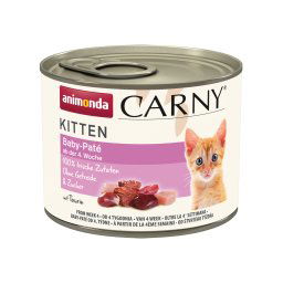 12 x 200 g Carny Kitten Baby-Paté animonda Kattenvoer