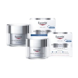 Eucerin Hyaluron-Filler Huidverzorgingsset - Dagcrème SPF15 en Nachtcrème -