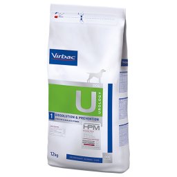 2x12kg Vet HPM Dog Urology Dissolution & Prevention U1 Virbac Hondenvoer