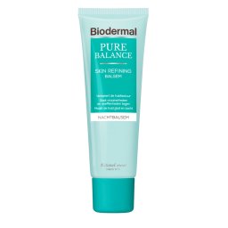 Biodermal Pure Balance Huidverfijnende Nacht Balsem - Skin Refining Nachtbalsem met Hyaluronzuur