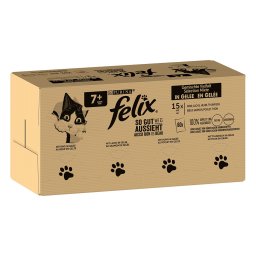 120x85g Senior Felix Elke Dag Feest Kattenvoer