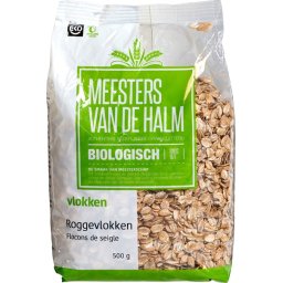 De Halm Roggevlokken Biologisch