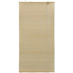 vidaXL Rolgordijn 140x220 cm bamboe naturel
